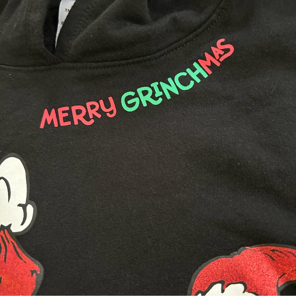 Dr. Seuss Black Grinch and Max Holiday Sweater - Picture 4 of 8
